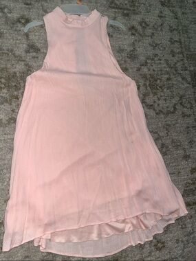 dee elle Soft Blush Pink Sleeveless Shift Dress